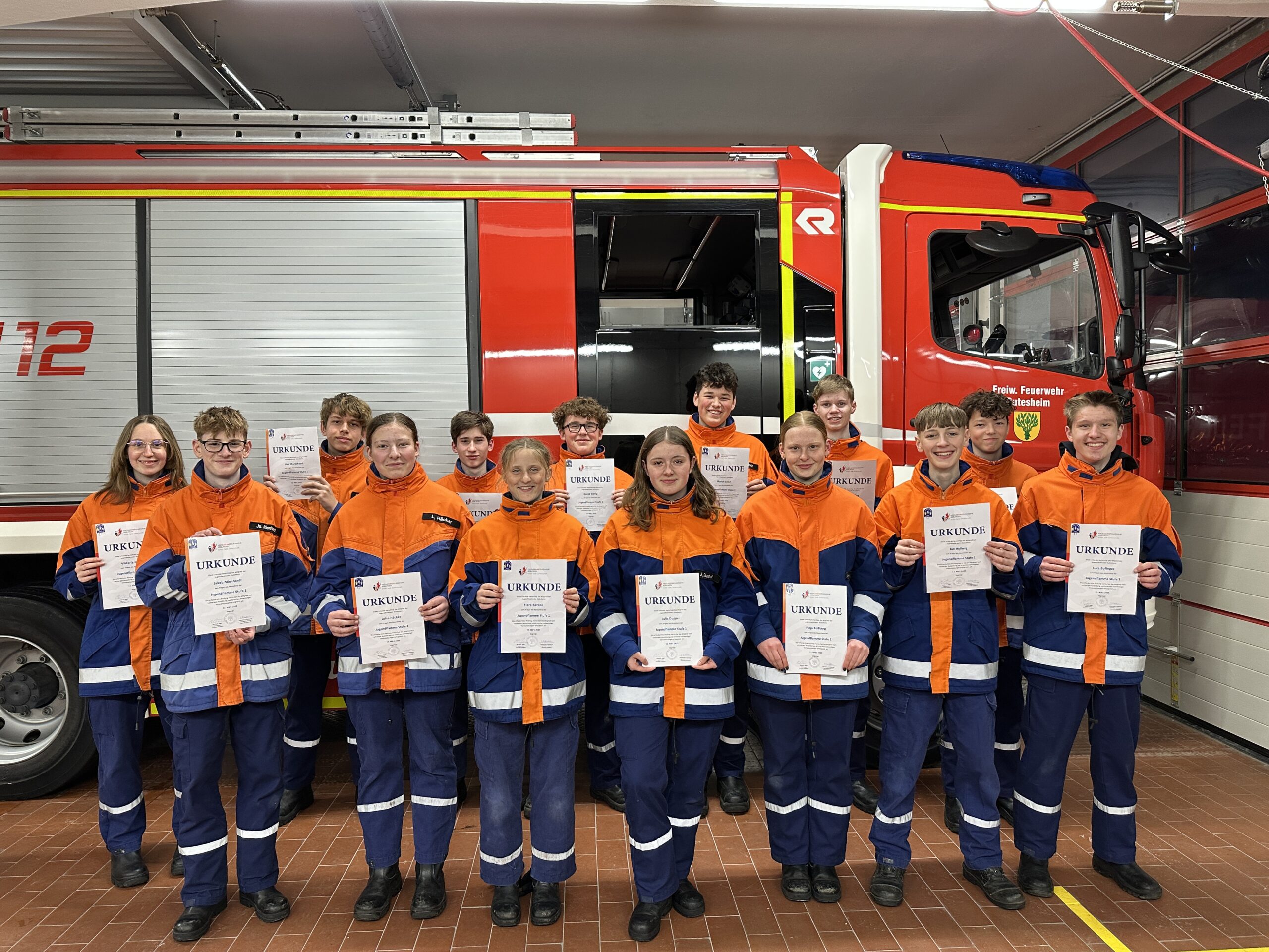 🔥 Erfolgreiche Abnahme der Jugendflamme 1